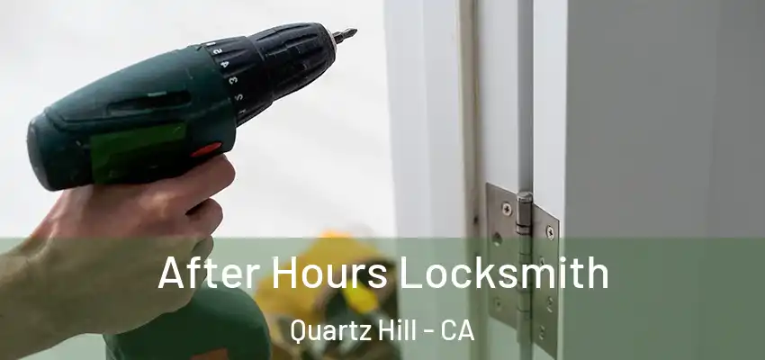  After Hours Locksmith Quartz Hill - CA