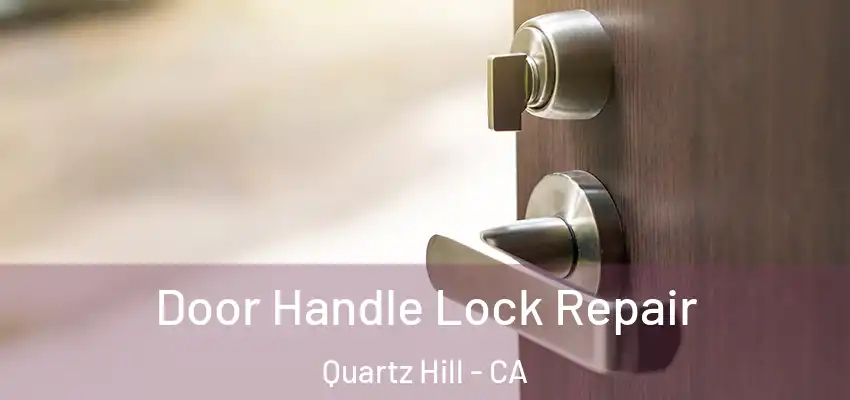  Door Handle Lock Repair Quartz Hill - CA