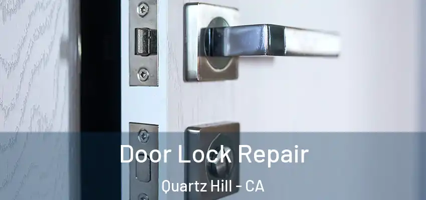  Door Lock Repair Quartz Hill - CA