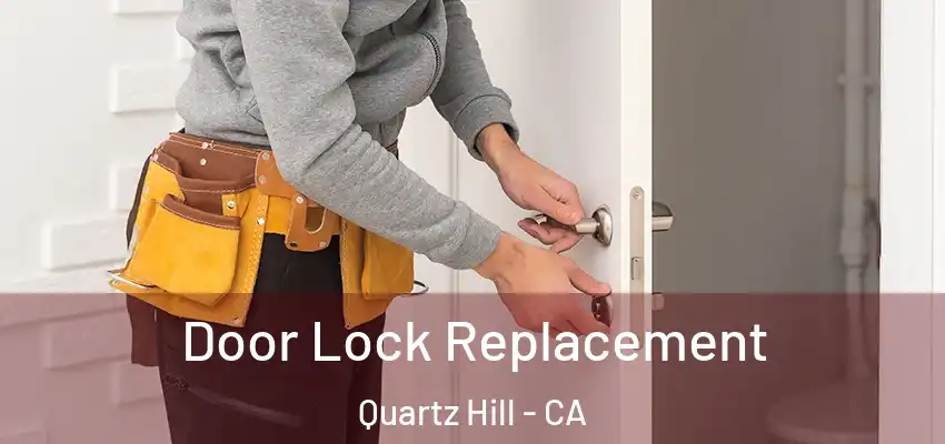 Door Lock Replacement Quartz Hill - CA