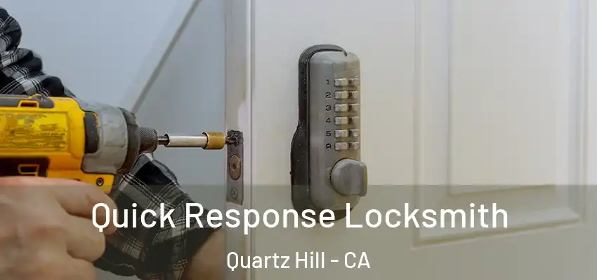  Quick Response Locksmith Quartz Hill - CA
